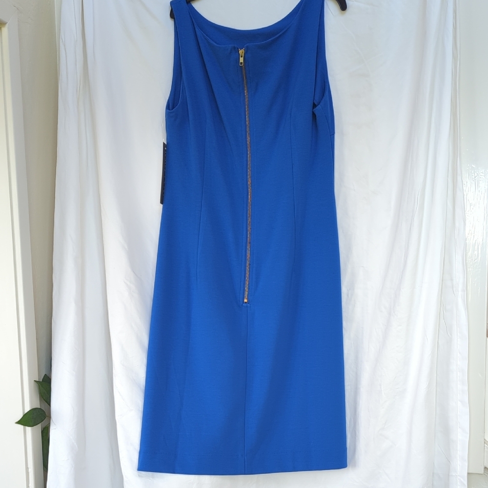 Royal blue Lesely Evers sheath dress - Picture 3 of 6